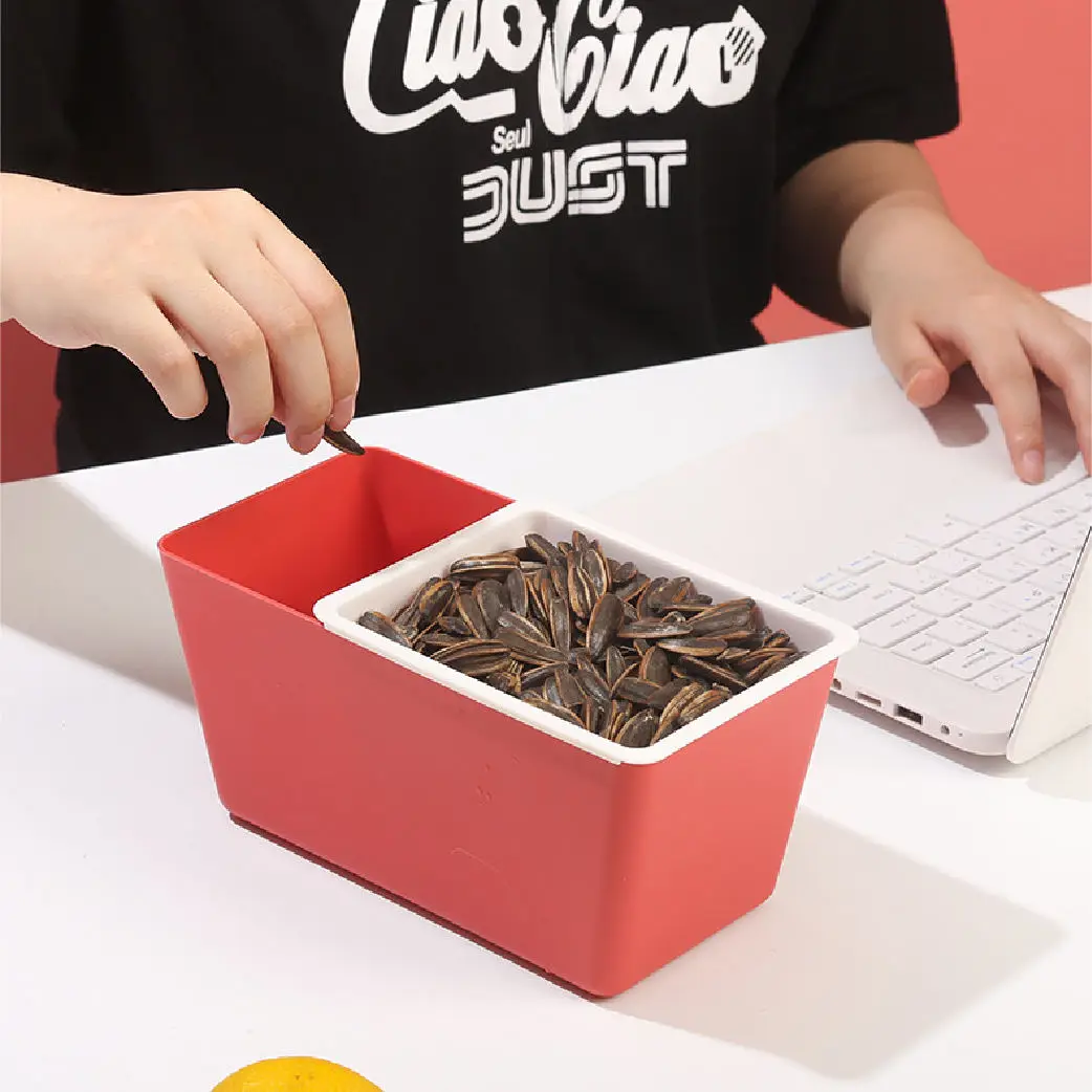 Бытовая двухслойная коробка для закусок, коробка для семян дыни, квадратный поднос для фруктов, поднос для конфет, закусок, поднос для хранения сухофруктов
Бытовая двухслойная коробка для закусок, коробка для семян дыни, квадратный поднос для фруктов, поднос для конфет, закусок, поднос для хранения сухофруктов