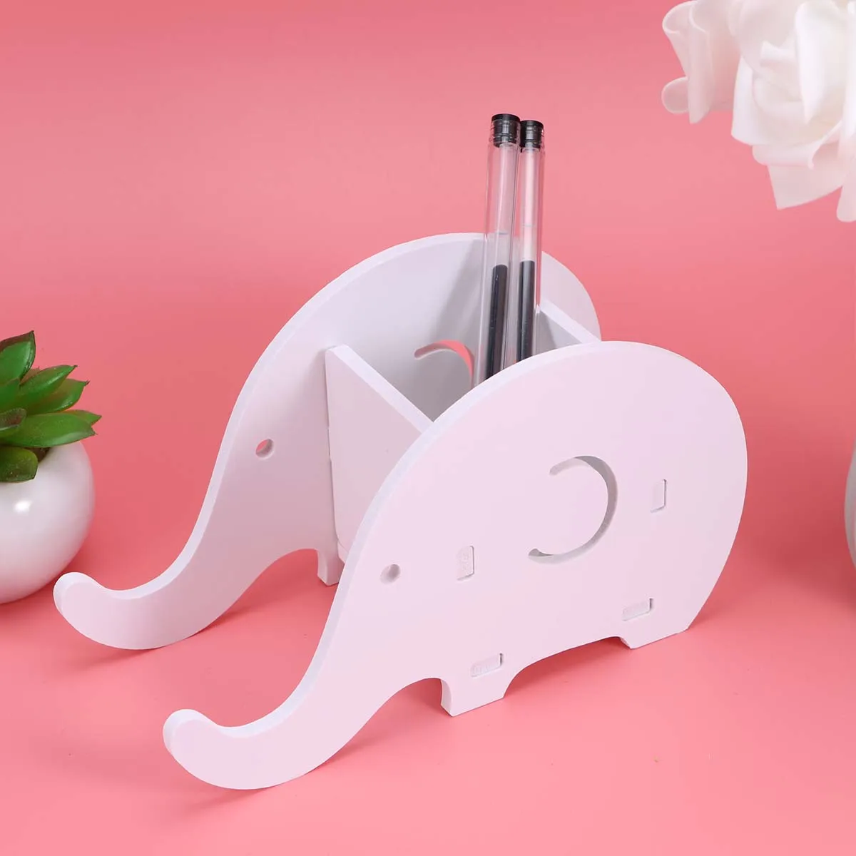 Wooden Pen Holder Elephant Container Cell Phone Organizer Bamboo Desk Stationery Storage Box for Pens Pencils Rulers Gifts
Wooden Pen Holder Elephant Container Cell Phone Organizer Bamboo Desk Stationery Storage Box for Pens Pencils Rulers Gifts