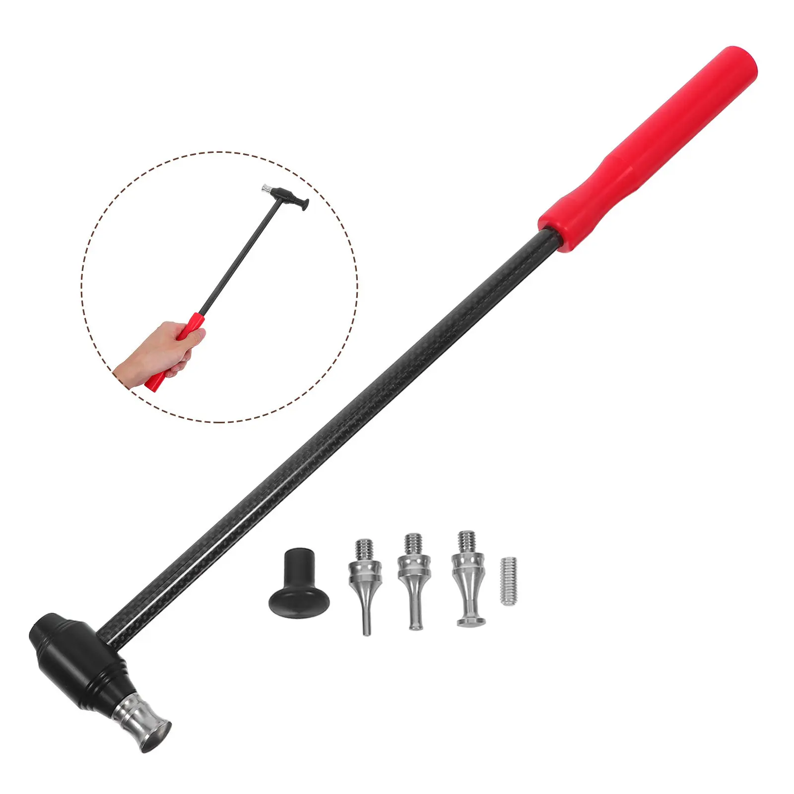 1Set Automotive Hammer Kit Lightweight Portable No Paint Damage Hail Dent Bodywork Sheet Metal
1Set Automotive Hammer Kit Lightweight Portable No Paint Damage Hail Dent Bodywork Sheet Metal