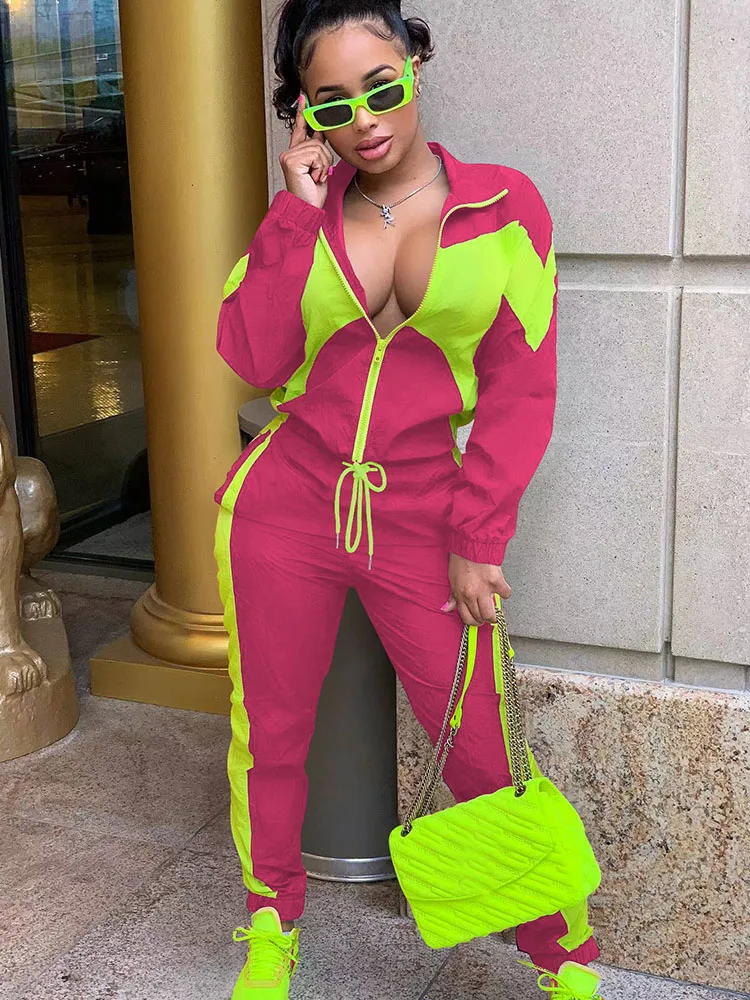 Casual Fashion Tracksuit Women Two Piece Set Fall Outfits Zipper Jacket Top + Sweatpants Sweat Suits Sporty Fitness Jogging Suit
Casual Fashion Tracksuit Women Two Piece Set Fall Outfits Zipper Jacket Top + Sweatpants Sweat Suits Sporty Fitness Jogging Suit