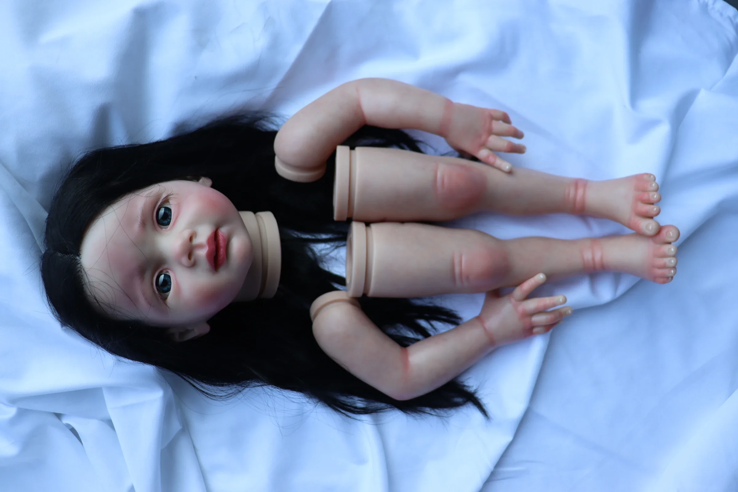Artist Painted Bebe Reborn Fritzi With Black Hair High Quality Artist Doll Unassembled Kit Dolls For Girl Christmas Gift
Artist Painted Bebe Reborn Fritzi With Black Hair High Quality Artist Doll Unassembled Kit Dolls For Girl Christmas Gift