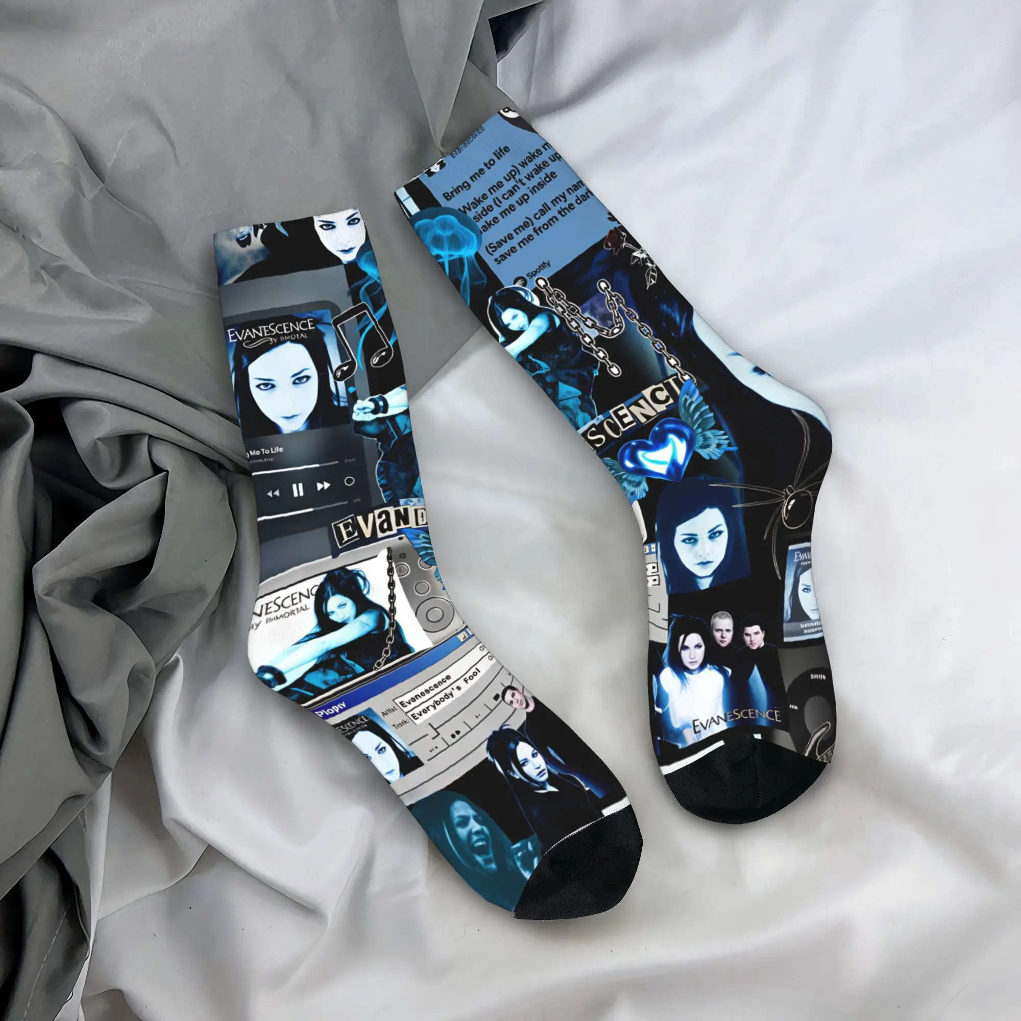 Evanescence Band Socks Anti Bacterial Stockings Unisex Men Quality Skateboard Socks Spring Retro Printed Socks
Evanescence Band Socks Anti Bacterial Stockings Unisex Men Quality Skateboard Socks Spring Retro Printed Socks