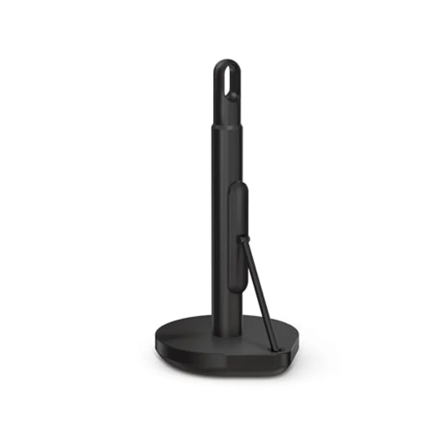 Tension Arm Countertop Paper Towel Holder, Easy One-Handed Tear, Standing Weighted Base with Finger Loop, Heavy Duty, Matte Bla
Tension Arm Countertop Paper Towel Holder, Easy One-Handed Tear, Standing Weighted Base with Finger Loop, Heavy Duty, Matte Bla