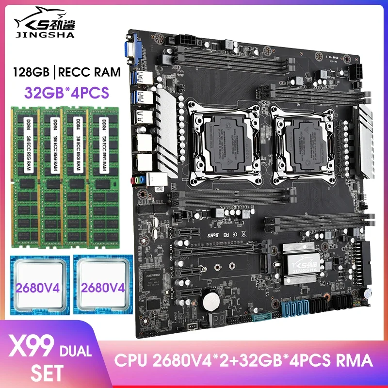 X99 DUAL Комплект материнской платы с XEON E5 2680 V4*2 и 128 ГБ (4*32G) DDR4 2133 Гц REG ECC Комбинированный комплект памяти NVME M.2 USB3.0 ДО 256 ГБ
X99 DUAL Комплект материнской платы с XEON E5 2680 V4*2 и 128 ГБ (4*32G) DDR4 2133 Гц REG ECC Комбинированный комплект памяти NVME M.2 USB3.0 ДО 256 ГБ