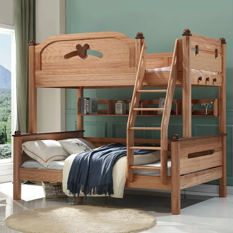 Настраиваемая двухъярусная кровать из красного сандалового дерева для матери и ребенка из массива дерева, высокая и низкая
Настраиваемая двухъярусная кровать из красного сандалового дерева для матери и ребенка из массива дерева, высокая и низкая