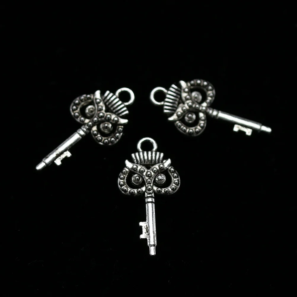 10Pcs Owl Key Shape Alloy Pendants Durable DIY Charm Accessories for Necklace Bracelet Jewelry Owl Pendant for Jewelry Making
10Pcs Owl Key Shape Alloy Pendants Durable DIY Charm Accessories for Necklace Bracelet Jewelry Owl Pendant for Jewelry Making