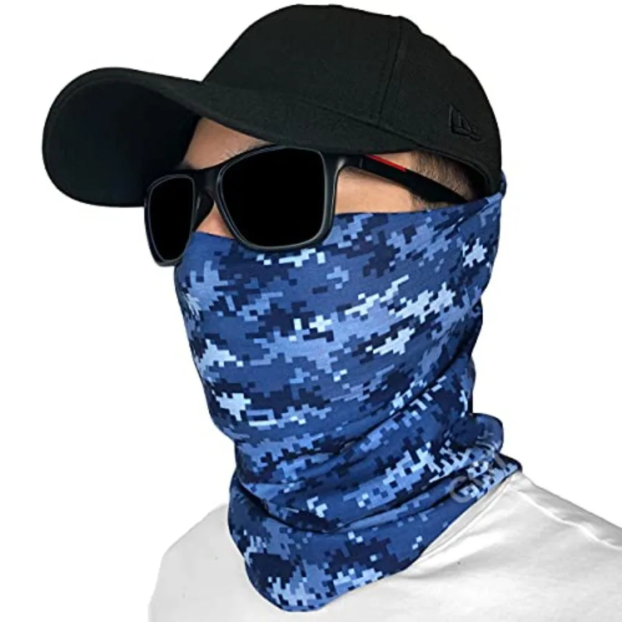 Fishing Face Mask Neck Gaiter for Men and Women - Face Cover Scarf for Sun Protection, Hiking, Running and Outdoors
Fishing Face Mask Neck Gaiter for Men and Women - Face Cover Scarf for Sun Protection, Hiking, Running and Outdoors