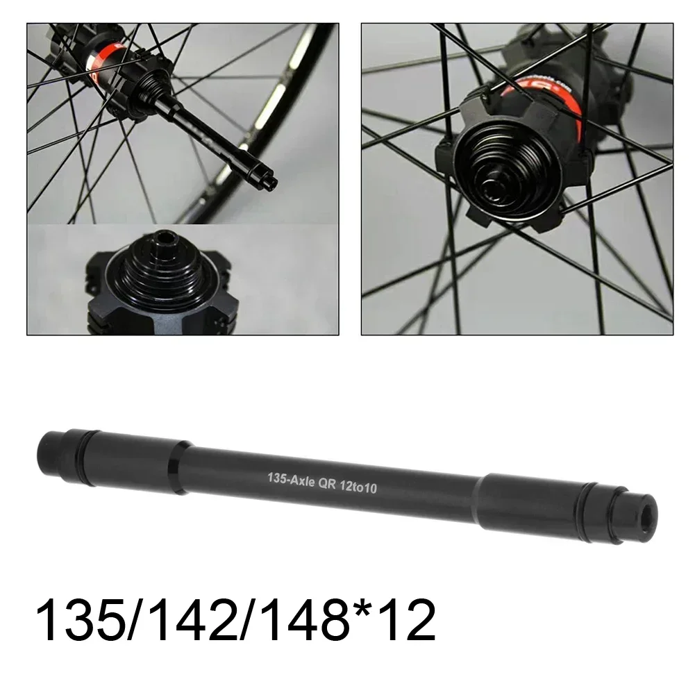 Bicycle Rear Hub Thru Axle Adapter 135/142/148x12mm To Quick Release 10mm MTB Road Bike Rear Wheel Shaft Converter
Bicycle Rear Hub Thru Axle Adapter 135/142/148x12mm To Quick Release 10mm MTB Road Bike Rear Wheel Shaft Converter