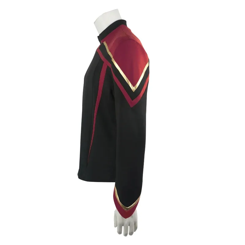 Cosplay Admiral JL Picard Red Gold Stripe Uniform Startfleet Shirts Men Star Costumes rek Top Coat Propk;3,c'5.b;8'
Cosplay Admiral JL Picard Red Gold Stripe Uniform Startfleet Shirts Men Star Costumes rek Top Coat Propk;3,c'5.b;8'