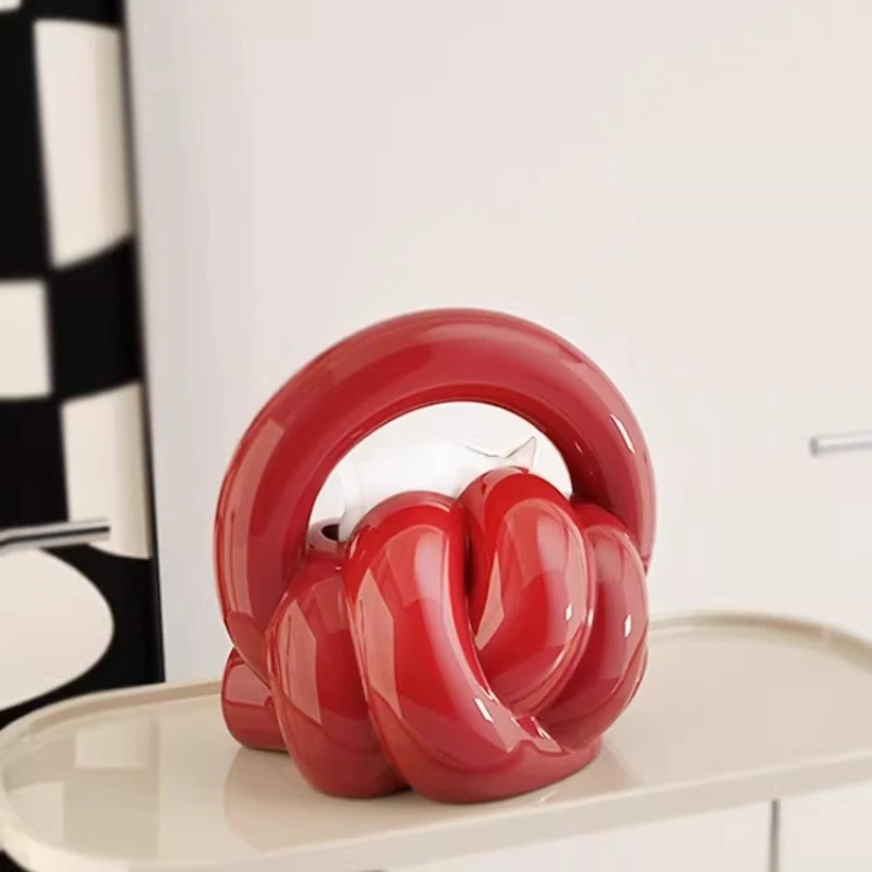 Paper box light luxury high-end rope knot fun living room coffee table bedroom desktop ornament tissue box
Paper box light luxury high-end rope knot fun living room coffee table bedroom desktop ornament tissue box