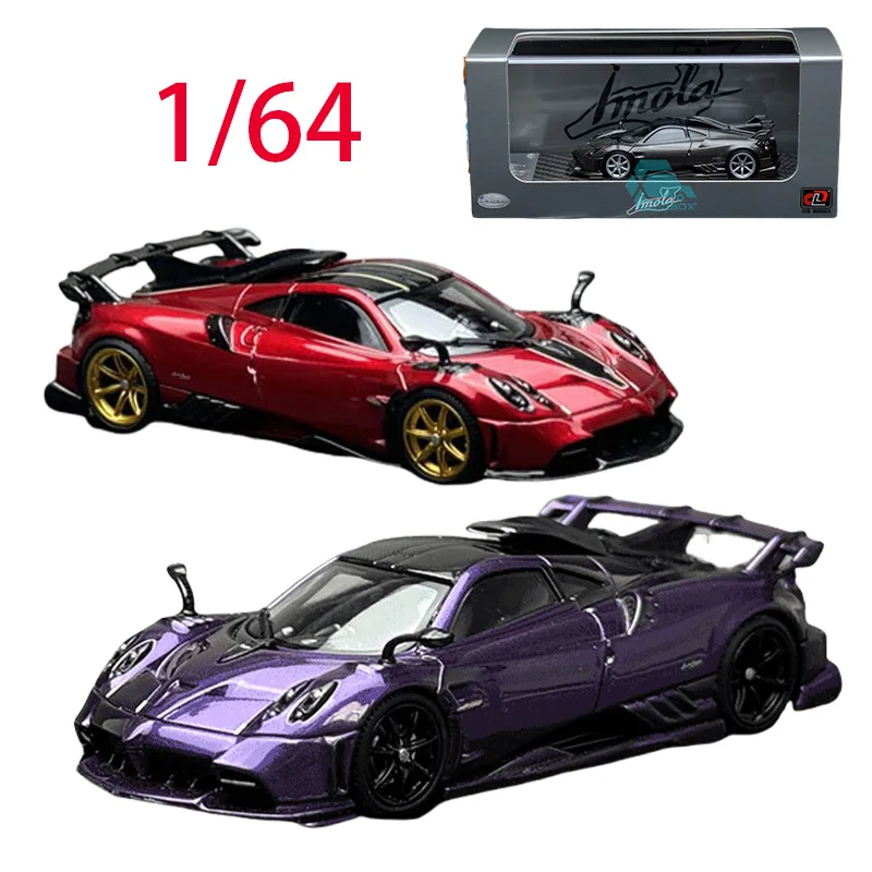 LCD Diecast 1/ 64 Scale Pagani Alloy Car Model Pagani Imola Play Vehicles Collectible Display Piece Toys for Boys Original Box
LCD Diecast 1/ 64 Scale Pagani Alloy Car Model Pagani Imola Play Vehicles Collectible Display Piece Toys for Boys Original Box