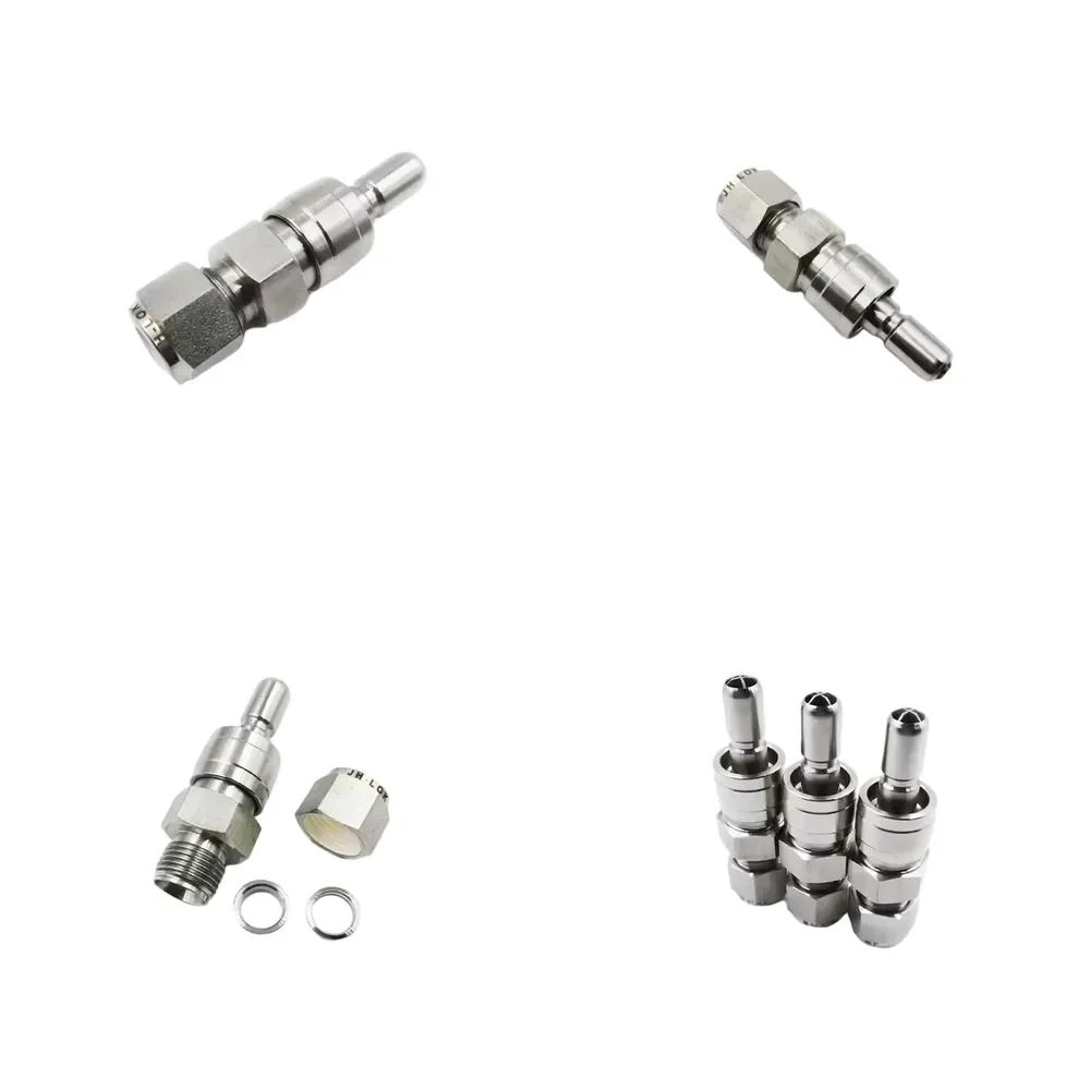 Instrument Quick Connector Ferrule Valve-Free High Pressure Polished NPT Thread QC4-S-400 for Water Oil Applications
Instrument Quick Connector Ferrule Valve-Free High Pressure Polished NPT Thread QC4-S-400 for Water Oil Applications