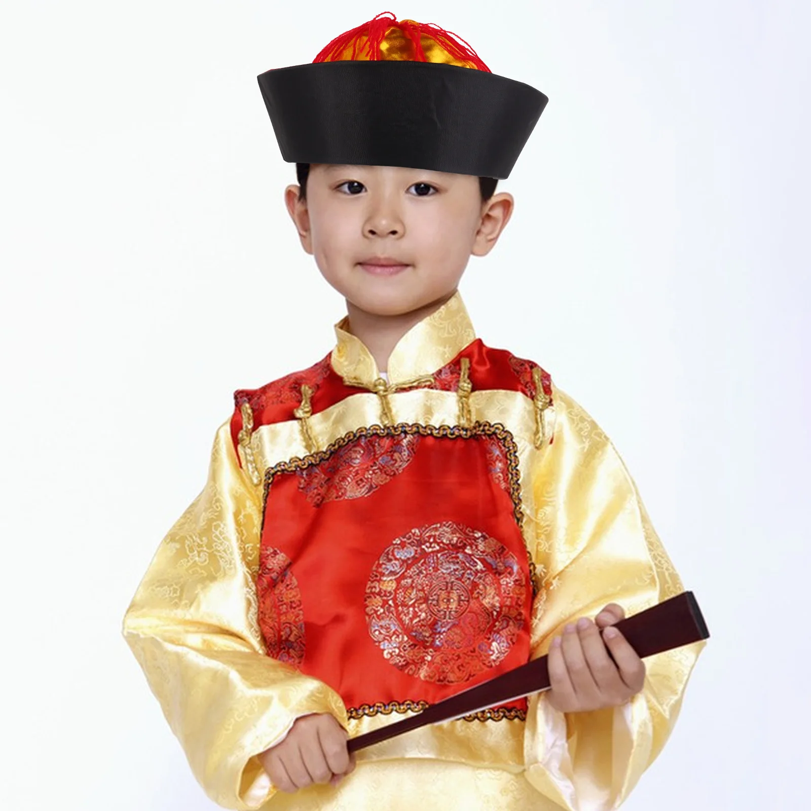 Chinese Historical Costume Hat Ponytail Braid Versatile Design for Stage Shows Dance Performances Ancient Emperor Cosplay Hat 
Chinese Historical Costume Hat Ponytail Braid Versatile Design for Stage Shows Dance Performances Ancient Emperor Cosplay Hat
