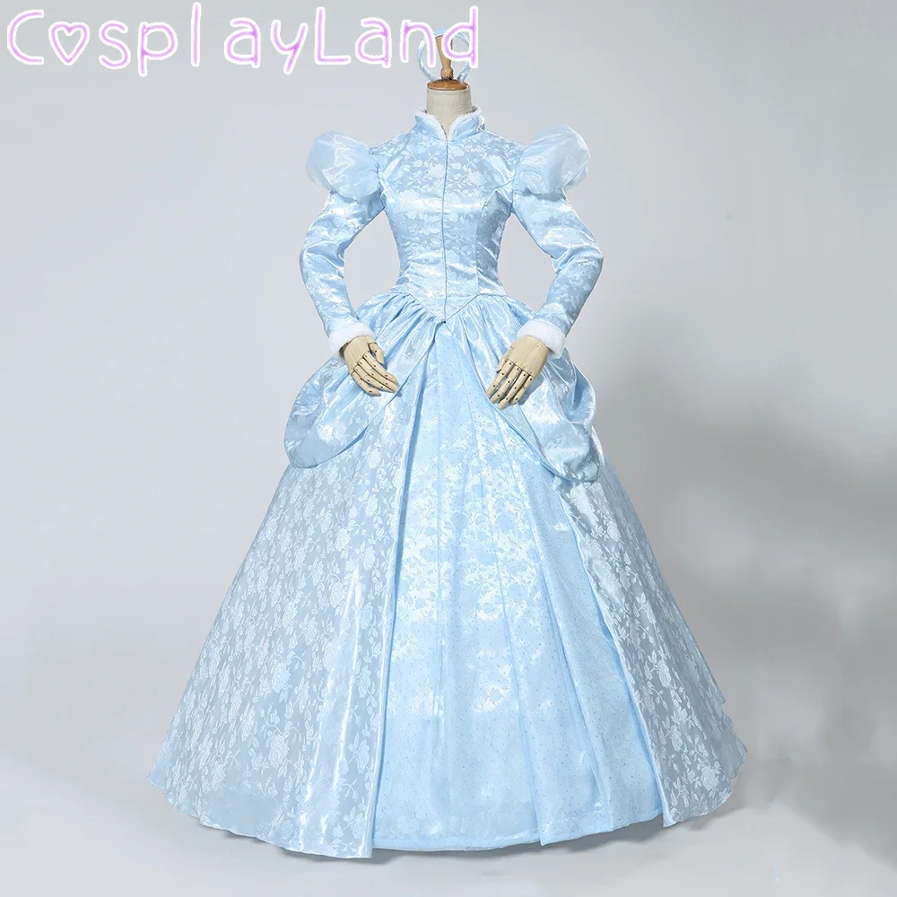 Princess Dress Cosplay Costume Halloween Christmas Birthday Party Dress Fancy Women Fashion Blue Long Sleeve Winter Dress
Princess Dress Cosplay Costume Halloween Christmas Birthday Party Dress Fancy Women Fashion Blue Long Sleeve Winter Dress