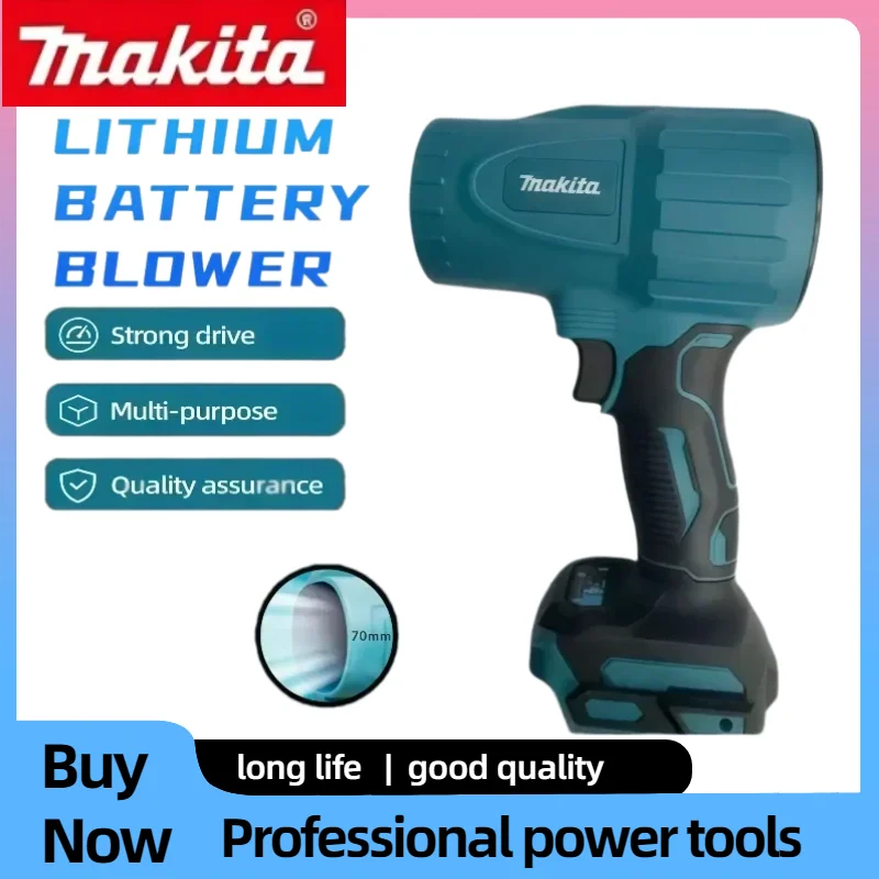 Makita Rechargeable Electric Air Duster Cordless Turbo Jet Blower Portable Power Tool with Super Wind for Car Dust Cleaning
Makita Rechargeable Electric Air Duster Cordless Turbo Jet Blower Portable Power Tool with Super Wind for Car Dust Cleaning