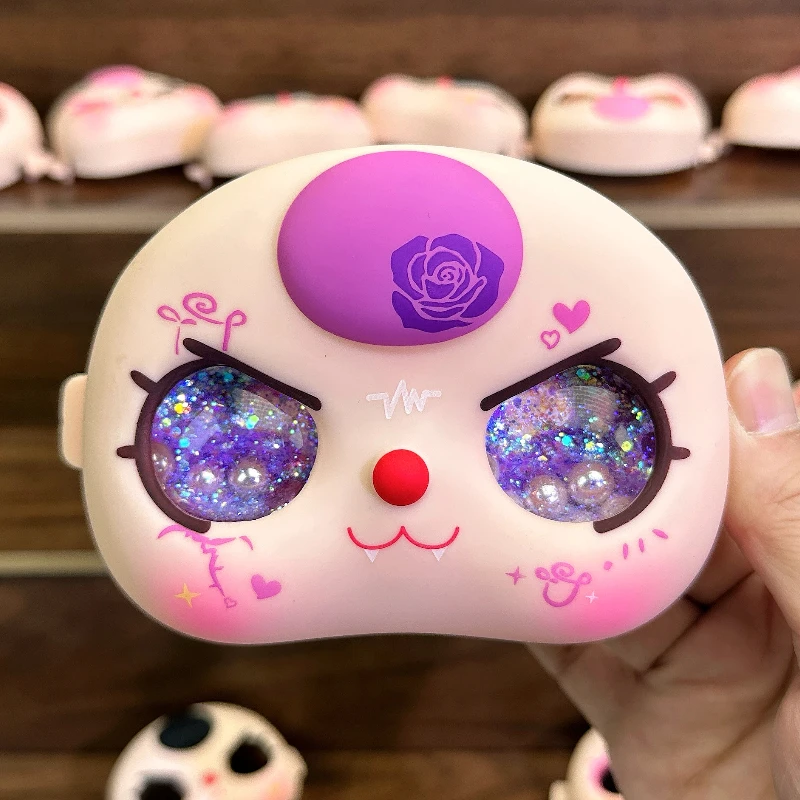 400% Baby Three Quicksand Eyes New High-Quality Hand-drawn designs Vinyl Face Shell Purple Rose Bangs Exquisite Doll Accessories
400% Baby Three Quicksand Eyes New High-Quality Hand-drawn designs Vinyl Face Shell Purple Rose Bangs Exquisite Doll Accessories