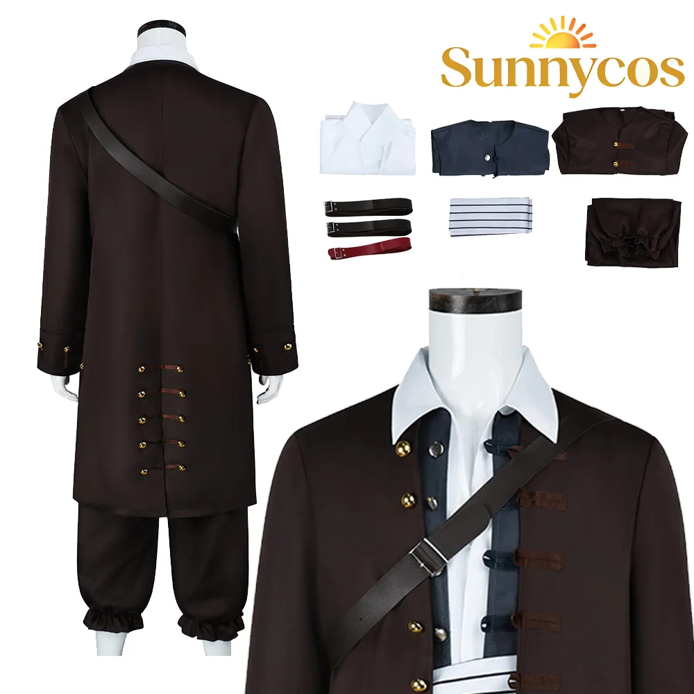 Adult Captain Male Jack Cosplay Shirt Pants Coat Belt TV Pirate Roleplay Vest Costume Uniform Outfits Halloween Carnival Suit
Adult Captain Male Jack Cosplay Shirt Pants Coat Belt TV Pirate Roleplay Vest Costume Uniform Outfits Halloween Carnival Suit