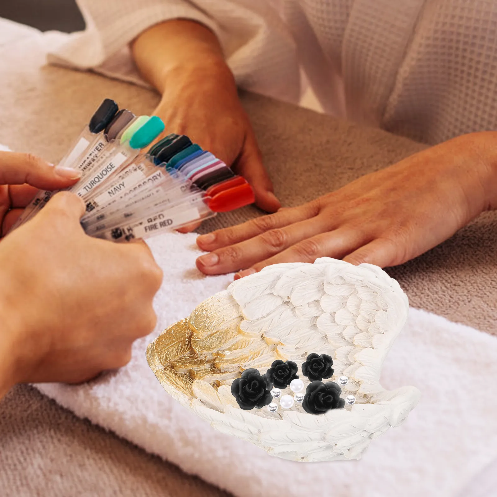 Angel Wing Shape Jewelry Display Tray Small Jewelry Holder For Rings Earrings Necklaces Bracelets Watch Organizer Table
Angel Wing Shape Jewelry Display Tray Small Jewelry Holder For Rings Earrings Necklaces Bracelets Watch Organizer Table