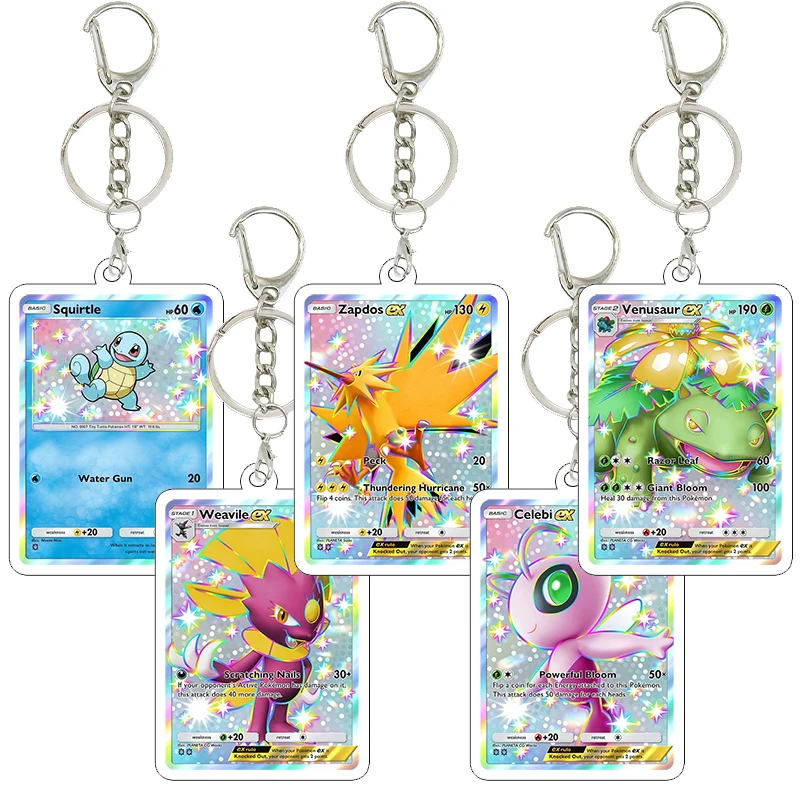 Diy Homemade PTCG POCKET Game Card English Anime Charizard Bulbasaur Acrylic Card Keychain Keyring Collection Card Pendant Gifts
Diy Homemade PTCG POCKET Game Card English Anime Charizard Bulbasaur Acrylic Card Keychain Keyring Collection Card Pendant Gifts