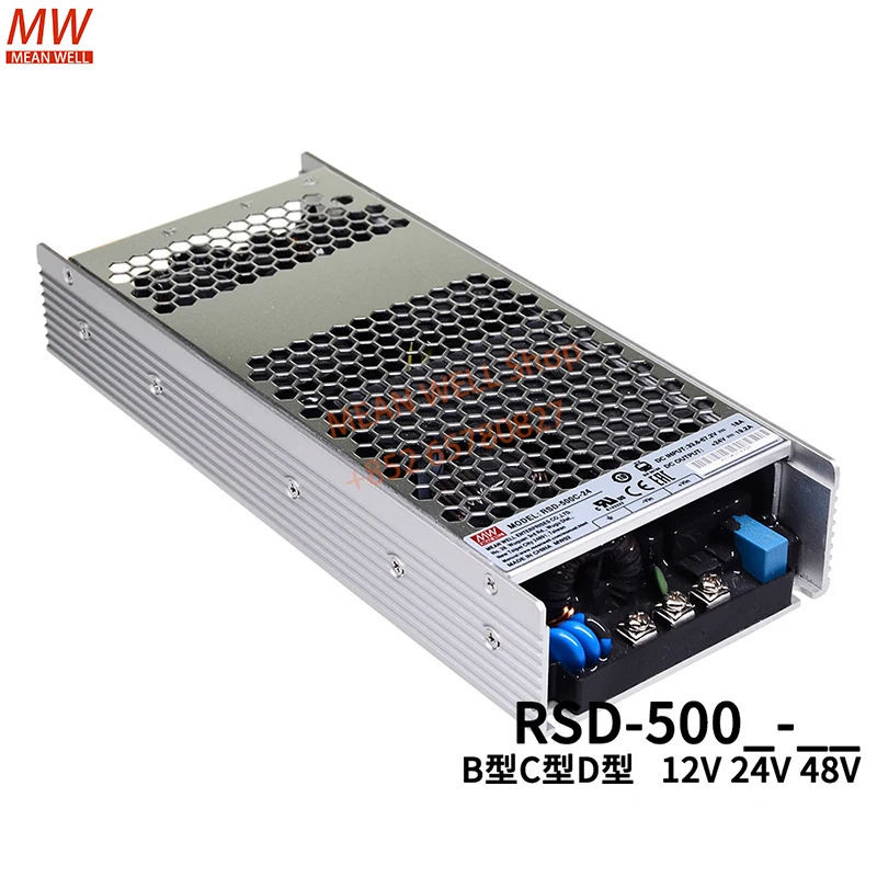 Original MEAN WELL Switching Power Supply 500W Enclosed Type Reliable Railway DC-DC Converter RSD-500B-12 RSD-500C 500D-12 24 48
Original MEAN WELL Switching Power Supply 500W Enclosed Type Reliable Railway DC-DC Converter RSD-500B-12 RSD-500C 500D-12 24 48