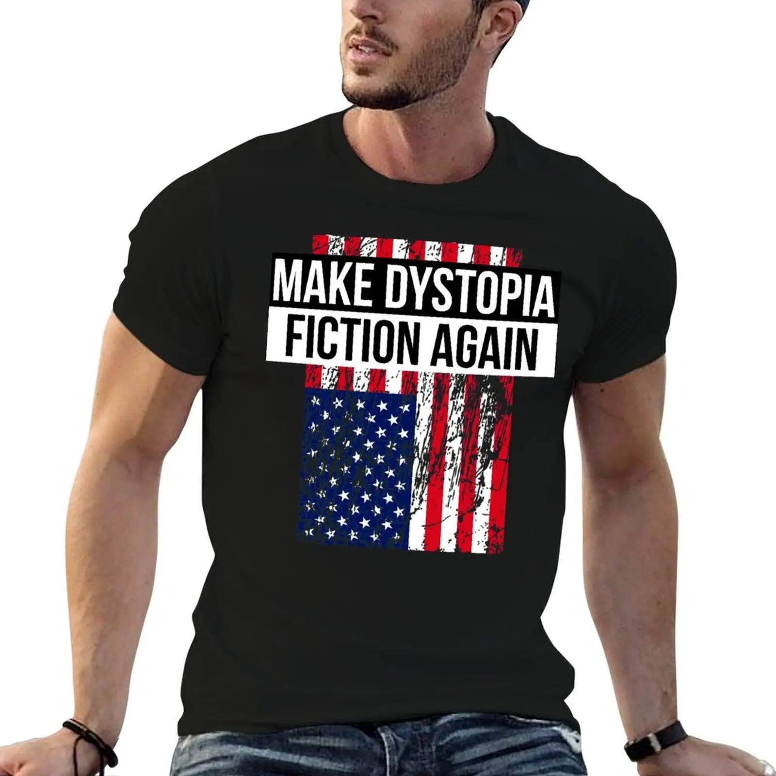 Make Dystopia Fiction Again T-Shirt Funny t-shirts aesthetic clothes mens designer t shirt
Make Dystopia Fiction Again T-Shirt Funny t-shirts aesthetic clothes mens designer t shirt