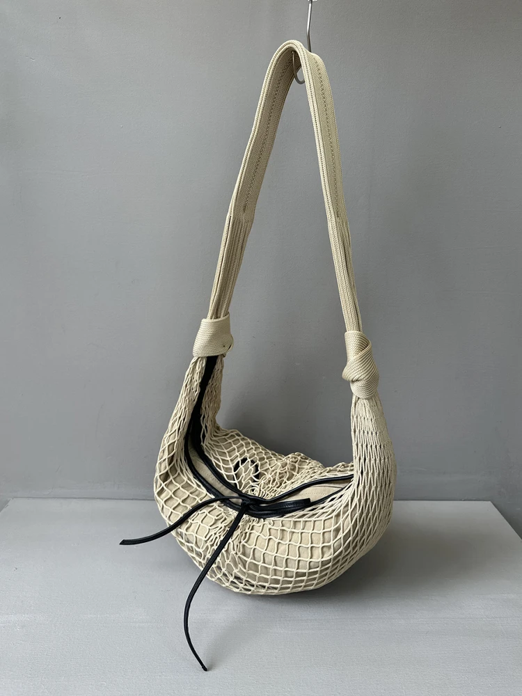 Woven hollow horn tote bag women, large capacity underarm bag, one shoulder crossbody bag
Woven hollow horn tote bag women, large capacity underarm bag, one shoulder crossbody bag
