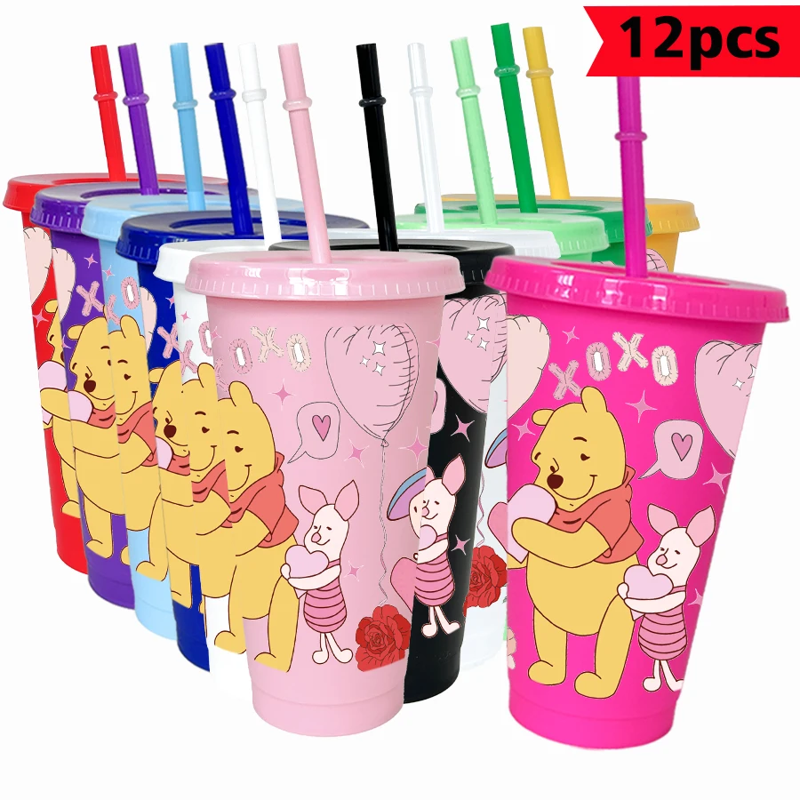 12 pcs/pack Disney, Winnie the Pooh, Tigger 26oz colorful plastic tumbler birthday party drinking utensils juice coffee cup
12 pcs/pack Disney, Winnie the Pooh, Tigger 26oz colorful plastic tumbler birthday party drinking utensils juice coffee cup