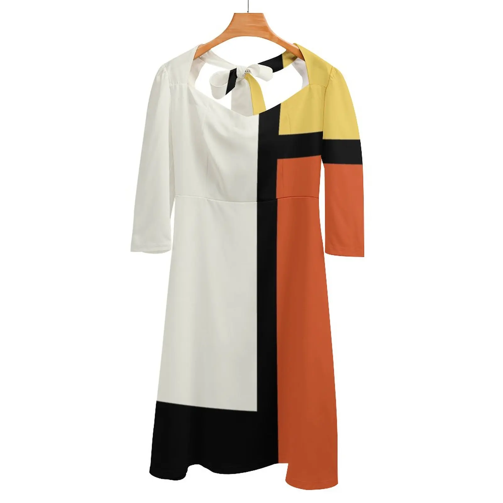 Модель 60S-Mondrian, платье на завязках с открытой спиной, платье с квадратным вырезом, модное дизайнерское свободное платье большого размера, модель 60S, цветной блок
Модель 60S-Mondrian, платье на завязках с открытой спиной, платье с квадратным вырезом, модное дизайнерское свободное платье большого размера, модель 60S, цветной блок