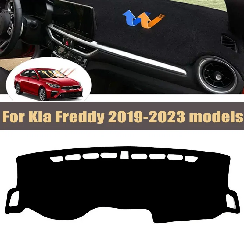 For Kia Freddy 2019-2023 Models Car Dashboard Cover Sun Shade Mats Avoid Light Pads Instrument Panel Protective Car Accessorie
For Kia Freddy 2019-2023 Models Car Dashboard Cover Sun Shade Mats Avoid Light Pads Instrument Panel Protective Car Accessorie