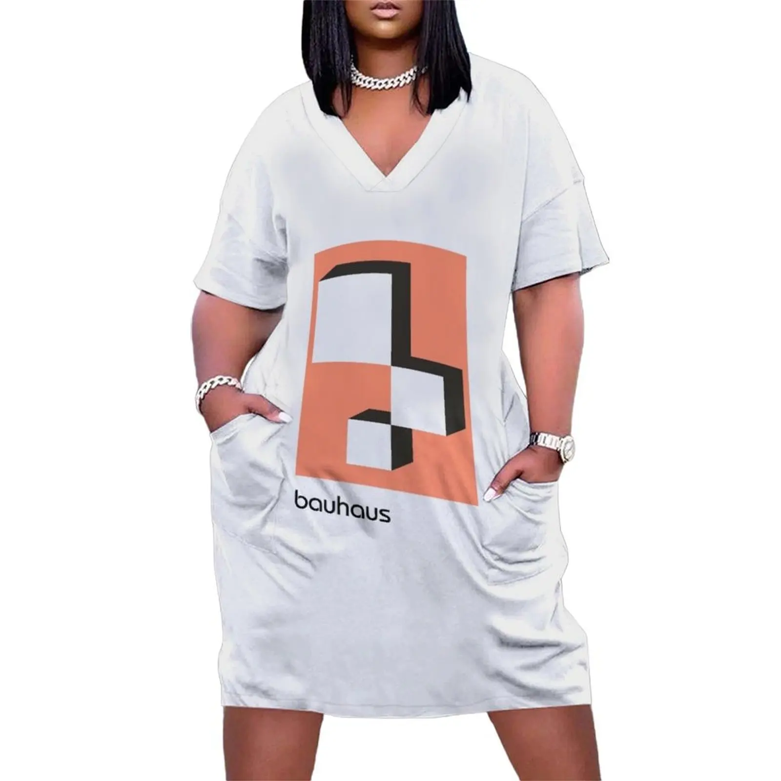 Bauhaus #102 Loose Pocket Dress clothes for women Long dresses evening dresses women
Bauhaus #102 Loose Pocket Dress clothes for women Long dresses evening dresses women