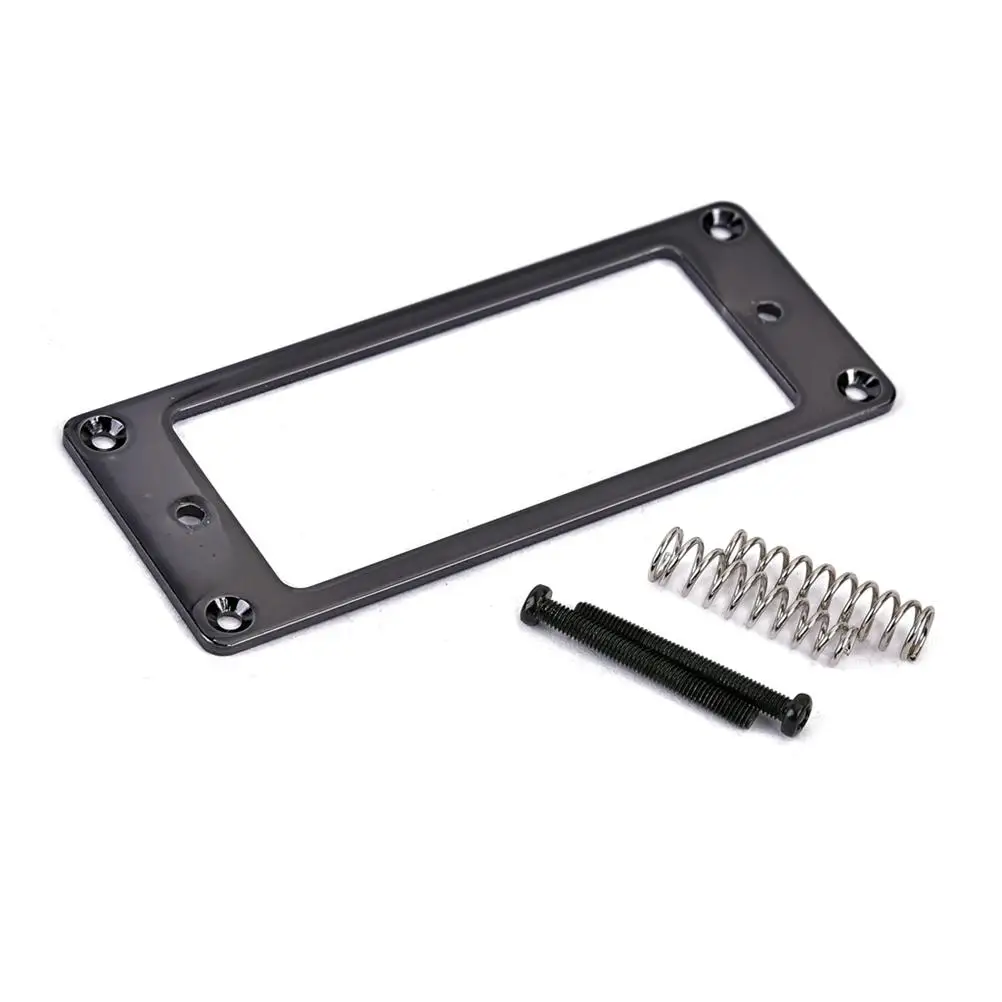 Mini Frame Guitar Humbucker Pickup Covers Electric Guitar Humbucker Pickup Rings Black Metal Durable Chrome Parts Accessories
Mini Frame Guitar Humbucker Pickup Covers Electric Guitar Humbucker Pickup Rings Black Metal Durable Chrome Parts Accessories