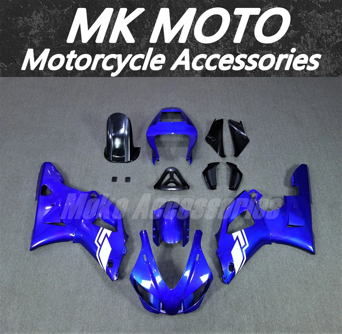 Комплект обтекателей для мотоцикла, подходит для кузова Yzf R1 1998-1999, высококачественный Abs Инжекционный синий белый-3
Комплект обтекателей для мотоцикла, подходит для кузова Yzf R1 1998-1999, высококачественный Abs Инжекционный синий белый-3