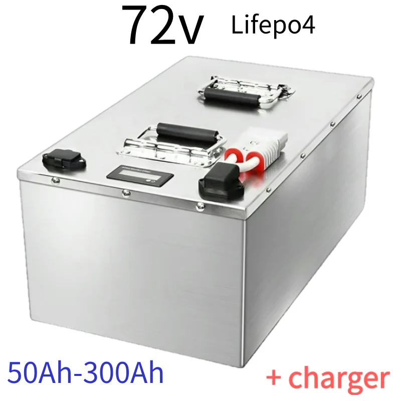 JN 72V 200Ah Lithium Battery 50Ah 70Ah 90Ah 100Ah 150Ah 180Ah 300Ah Lifepo4 Batteria for 3000W 7000W Tricycle Motorcycle EV RV
JN 72V 200Ah Lithium Battery 50Ah 70Ah 90Ah 100Ah 150Ah 180Ah 300Ah Lifepo4 Batteria for 3000W 7000W Tricycle Motorcycle EV RV