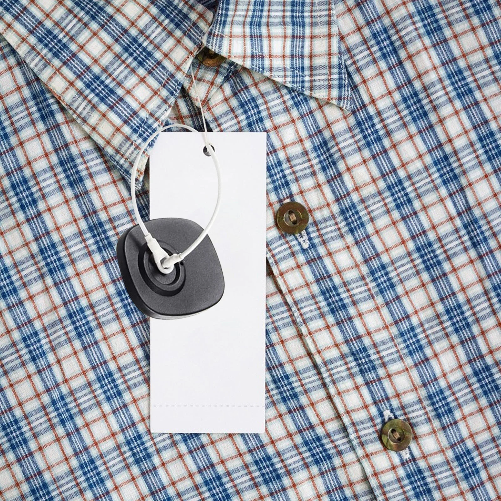 100Pcs Security Wire Lanyards Anti-Theft Steel Rope for Clothes Loss Prevention Strong Loop Lanyard Compatible with Magnetic