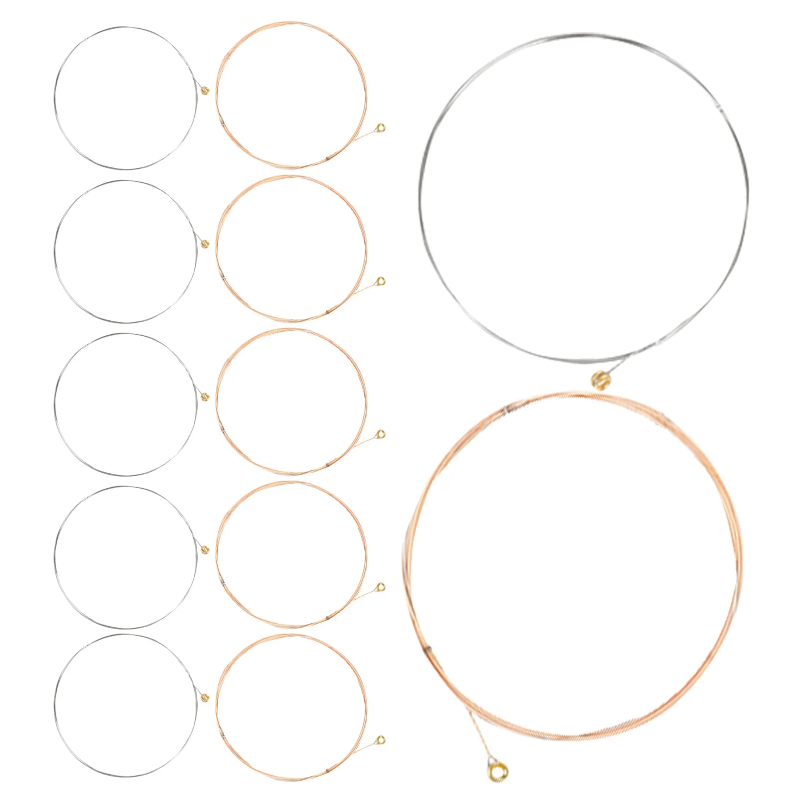 12Pcs Phosphor Copper Guitar Strings Durable Replacement Set for Acoustic Folk Guitars Musical Accessories Guitar String
12Pcs Phosphor Copper Guitar Strings Durable Replacement Set for Acoustic Folk Guitars Musical Accessories Guitar String