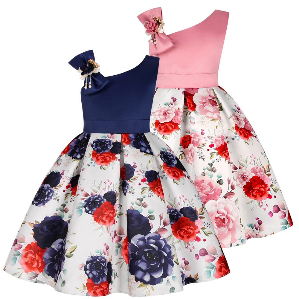 Elegant Girls Dress Floral Sleeveless Children Flower Girls Wedding Party Princess Dress Kids Dresses For Girls Clothing 4 -10Yr
Elegant Girls Dress Floral Sleeveless Children Flower Girls Wedding Party Princess Dress Kids Dresses For Girls Clothing 4 -10Yr