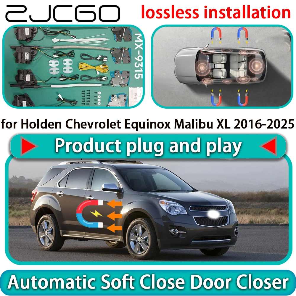 ZJCGO for Holden Chevrolet Equinox Malibu XL 2016-2025 Auto Pull Soft Close Door Kit Power Latch Door Catch Soft Closing Assist
ZJCGO for Holden Chevrolet Equinox Malibu XL 2016-2025 Auto Pull Soft Close Door Kit Power Latch Door Catch Soft Closing Assist