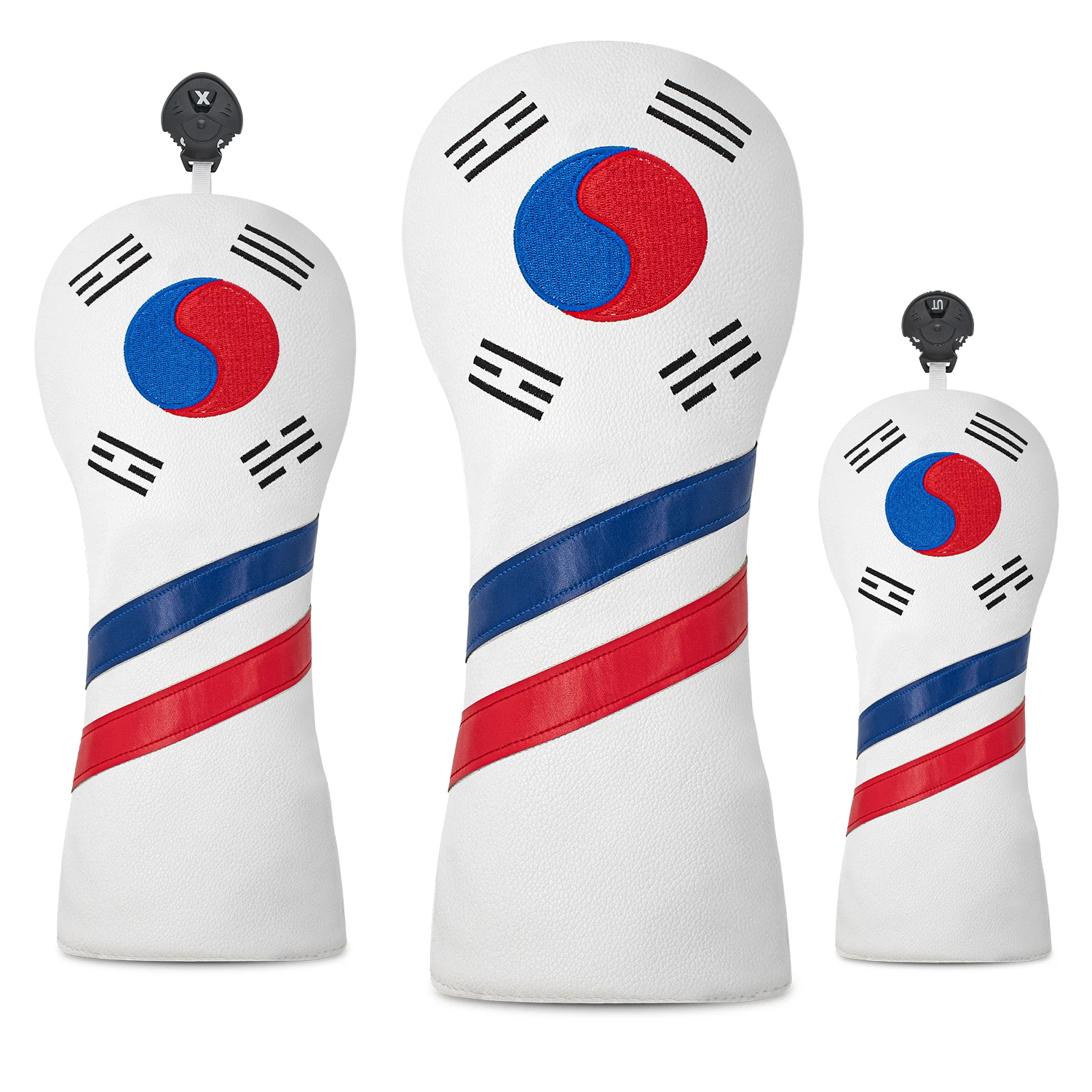 Белый чехол для головы для гольфа в Корейском стиле Bagua — прочный защитный чехол, аксессуары для гольфа, модный дизайн, защита для гольф-клуба
Белый чехол для головы для гольфа в Корейском стиле Bagua — прочный защитный чехол, аксессуары для гольфа, модный дизайн, защита для гольф-клуба