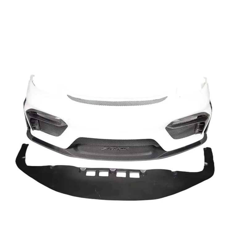 High Quality Resin Primer Carbon Fiber a Style Front Bumper Body Kit for the 2016-2019 Porsche Caman 718 Body Kit
High Quality Resin Primer Carbon Fiber a Style Front Bumper Body Kit for the 2016-2019 Porsche Caman 718 Body Kit