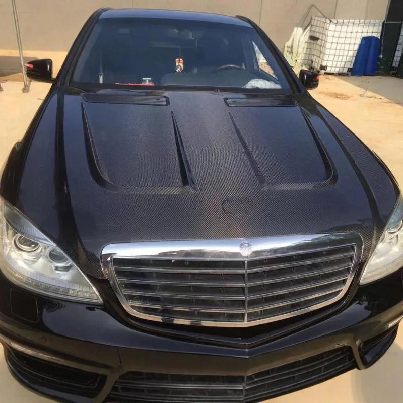 Подходит для Mercedes-Benz S-Class W221. Модифицированный обновленный капот в стиле PD.
Подходит для Mercedes-Benz S-Class W221. Модифицированный обновленный капот в стиле PD.