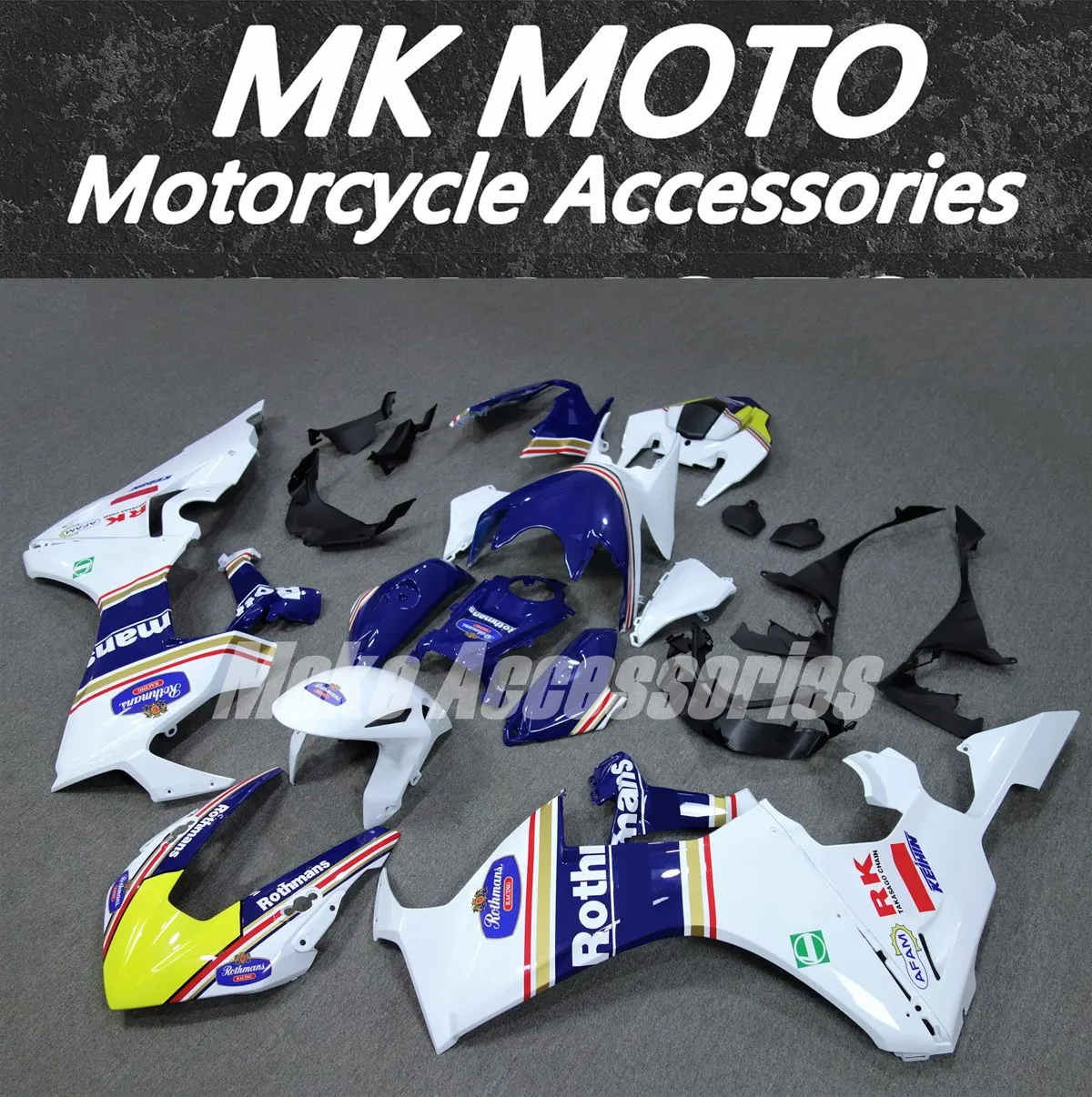Moke moto Motorcycle Fairings Kit Fit For Cbr1000rr 2017 2018 2019 Bodywork Set High Quality ABS Injection new White Blue
Moke moto Motorcycle Fairings Kit Fit For Cbr1000rr 2017 2018 2019 Bodywork Set High Quality ABS Injection new White Blue