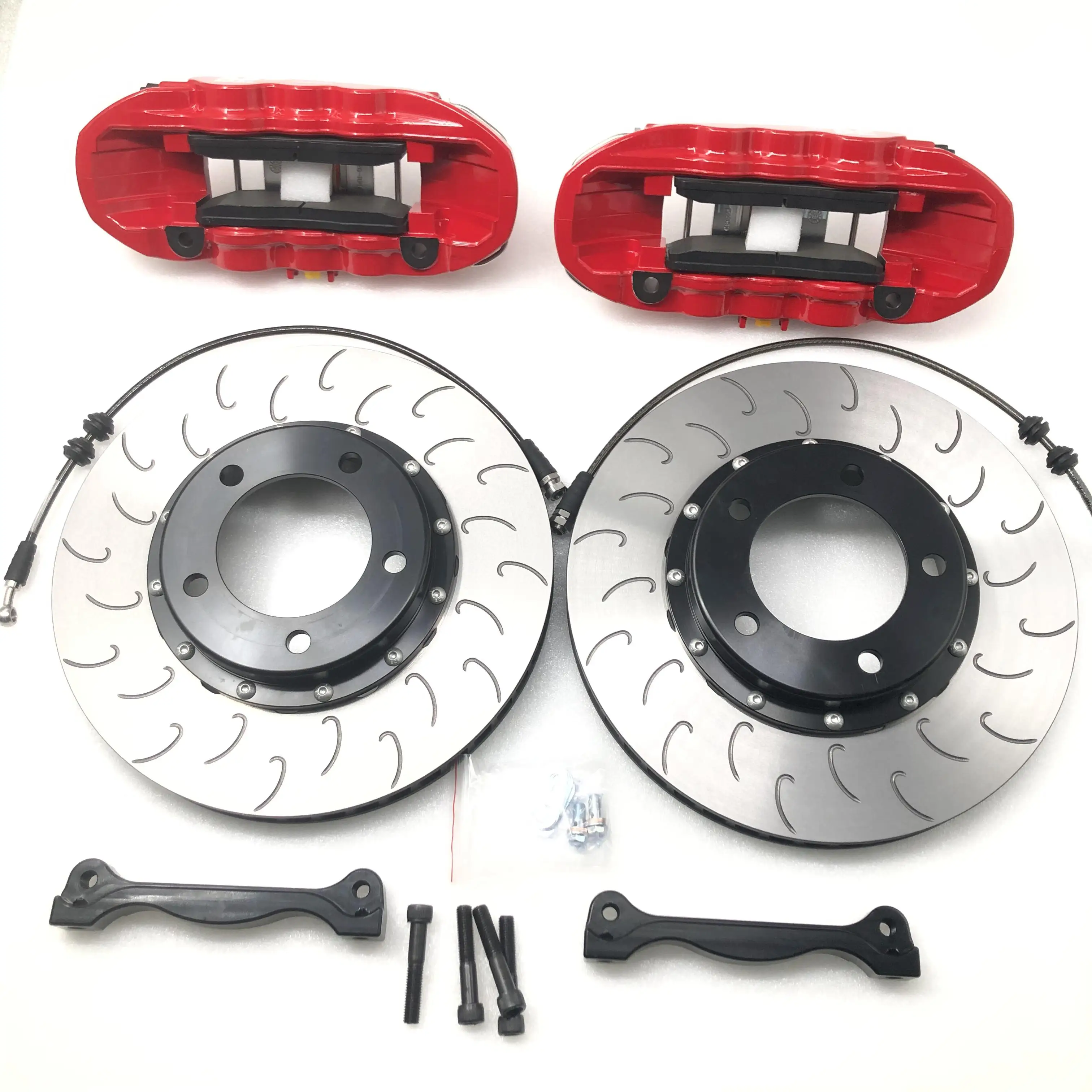 JK8520 6-Pot Brake Caliper Black Big Disc Kit 400*36mm Fit for Cars Brake Rotor Type
JK8520 6-Pot Brake Caliper Black Big Disc Kit 400*36mm Fit for Cars Brake Rotor Type