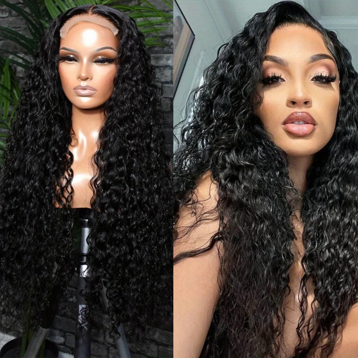 Wear and Go Glueless Wigs Human Hair 5x5 HD Lace Closure Wigs Human Hair Pre Plucked 200% Density Water Wave Lace Front Wigs
Wear and Go Glueless Wigs Human Hair 5x5 HD Lace Closure Wigs Human Hair Pre Plucked 200% Density Water Wave Lace Front Wigs