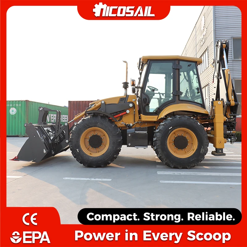 OEM Custom Logo Color Mini Backhoe Loader 4WD Wholesale Manufacturer From China Factory
OEM Custom Logo Color Mini Backhoe Loader 4WD Wholesale Manufacturer From China Factory