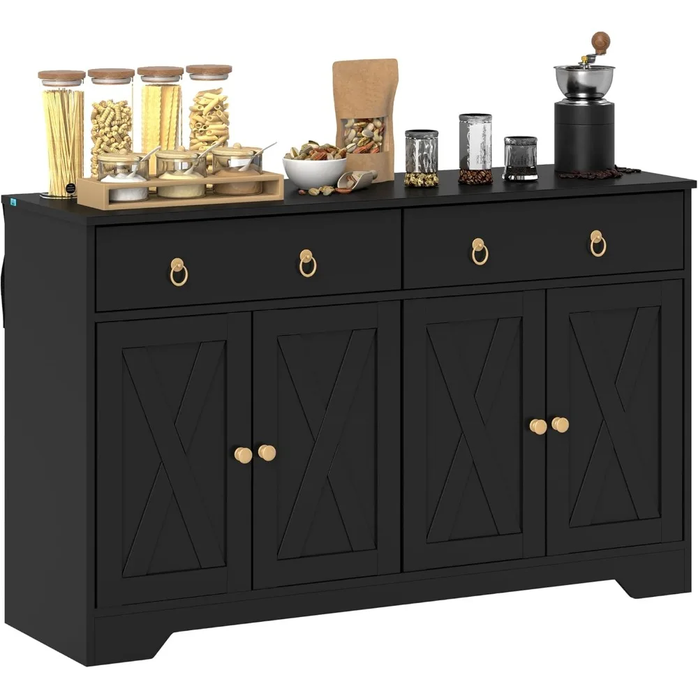 HOMCOM 48 Буфет-буфет с местом для хранения вещей, кухонный шкаф с 2 ящиками и 4 дверцами сарая, шкаф для кофе-бара в фермерском доме с
HOMCOM 48 Буфет-буфет с местом для хранения вещей, кухонный шкаф с 2 ящиками и 4 дверцами сарая, шкаф для кофе-бара в фермерском доме с