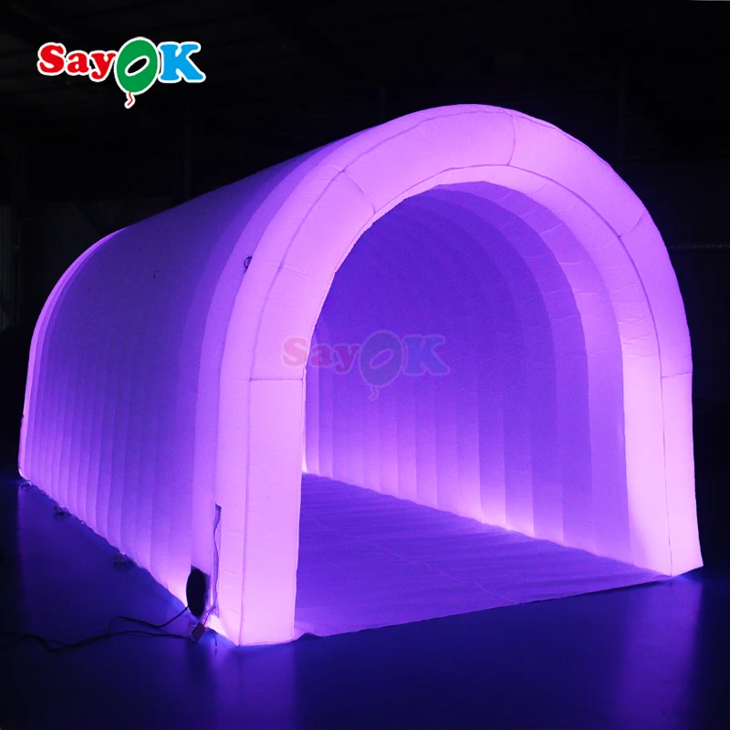 Sayok Outdoor Large Inflatable Tunnel Tent with LED Lighting, Giant Event Tunnel for Sports, Party & Commercial Events
Sayok Outdoor Large Inflatable Tunnel Tent with LED Lighting, Giant Event Tunnel for Sports, Party & Commercial Events