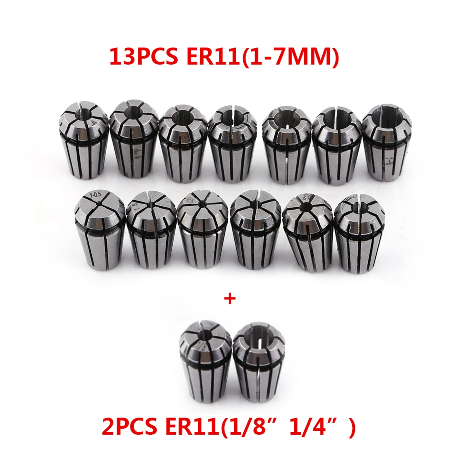 Workholding Engraving Collet Milling Lathe Tool ER11 Spring Collet Set for CNC Engraving Machine & Milling Lathe Tool
Workholding Engraving Collet Milling Lathe Tool ER11 Spring Collet Set for CNC Engraving Machine & Milling Lathe Tool