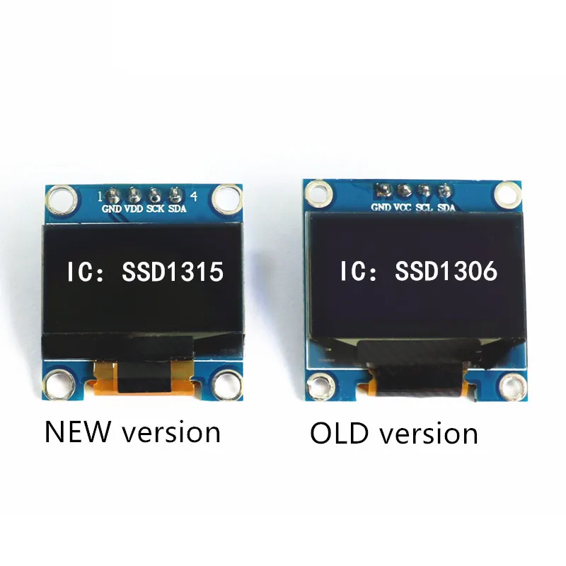 0.96" OLED Screen 12864 LCD Display Screen Module SSD1306 Serial Port Parallel Port I2C IIC Interface 4Pin White Screen Module
0.96" OLED Screen 12864 LCD Display Screen Module SSD1306 Serial Port Parallel Port I2C IIC Interface 4Pin White Screen Module