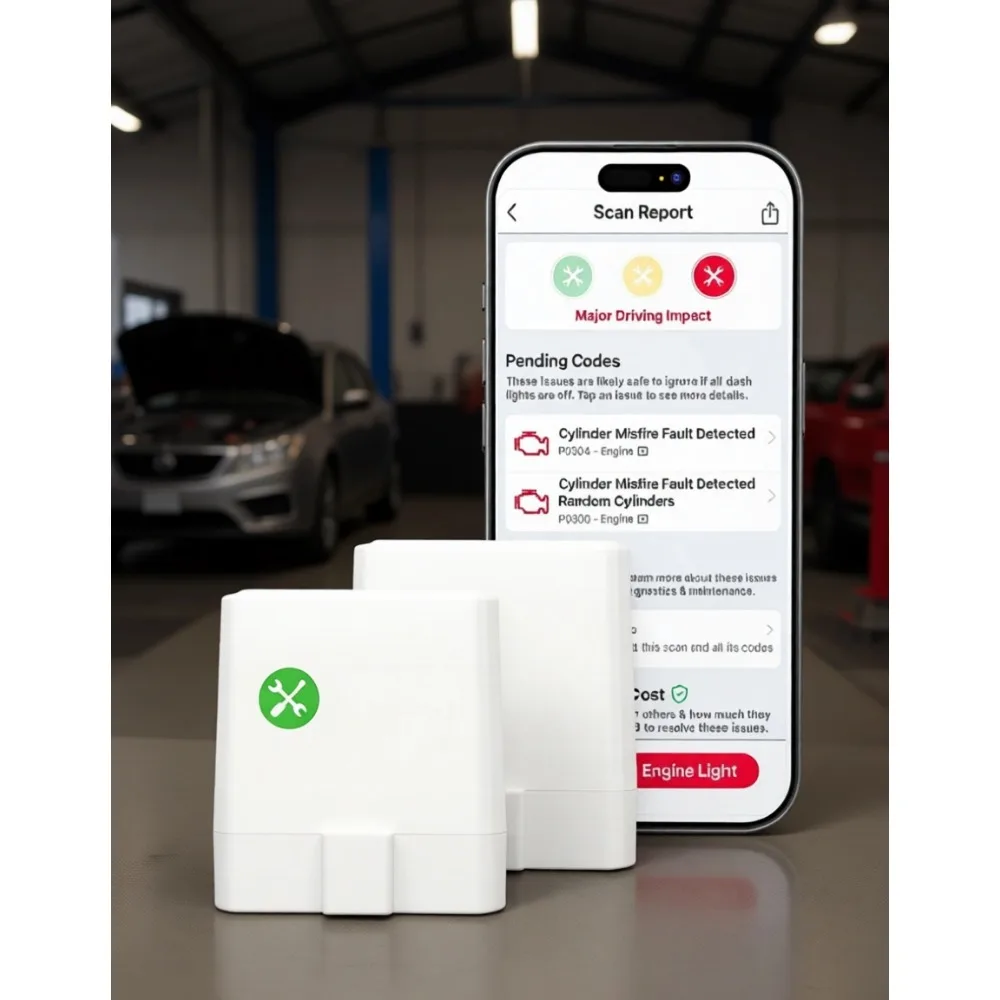 Bluetooth-сканер OBD2 для iPhone и Android: диагностический инструмент для ремонта автомобилей и чтения кодов неисправностей двигателя, комплект из двух штук
Bluetooth-сканер OBD2 для iPhone и Android: диагностический инструмент для ремонта автомобилей и чтения кодов неисправностей двигателя, комплект из двух штук