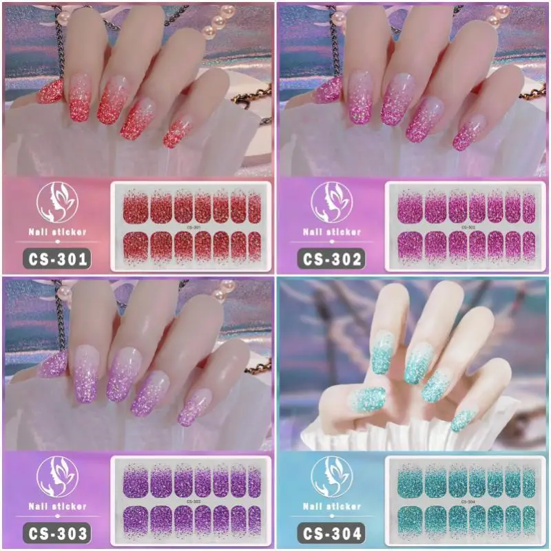 MEBIS Nail Stickers Whole Green Onion Gradual Change Green Onion Fourcolor Green Onion Powder No Baking Gel Nail Oil Film Waterp 
MEBIS Nail Stickers Whole Green Onion Gradual Change Green Onion Fourcolor Green Onion Powder No Baking Gel Nail Oil Film Waterp